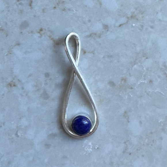 NWOT Sundance High Dive Pendant Lapis Lazuli Sterling Silver